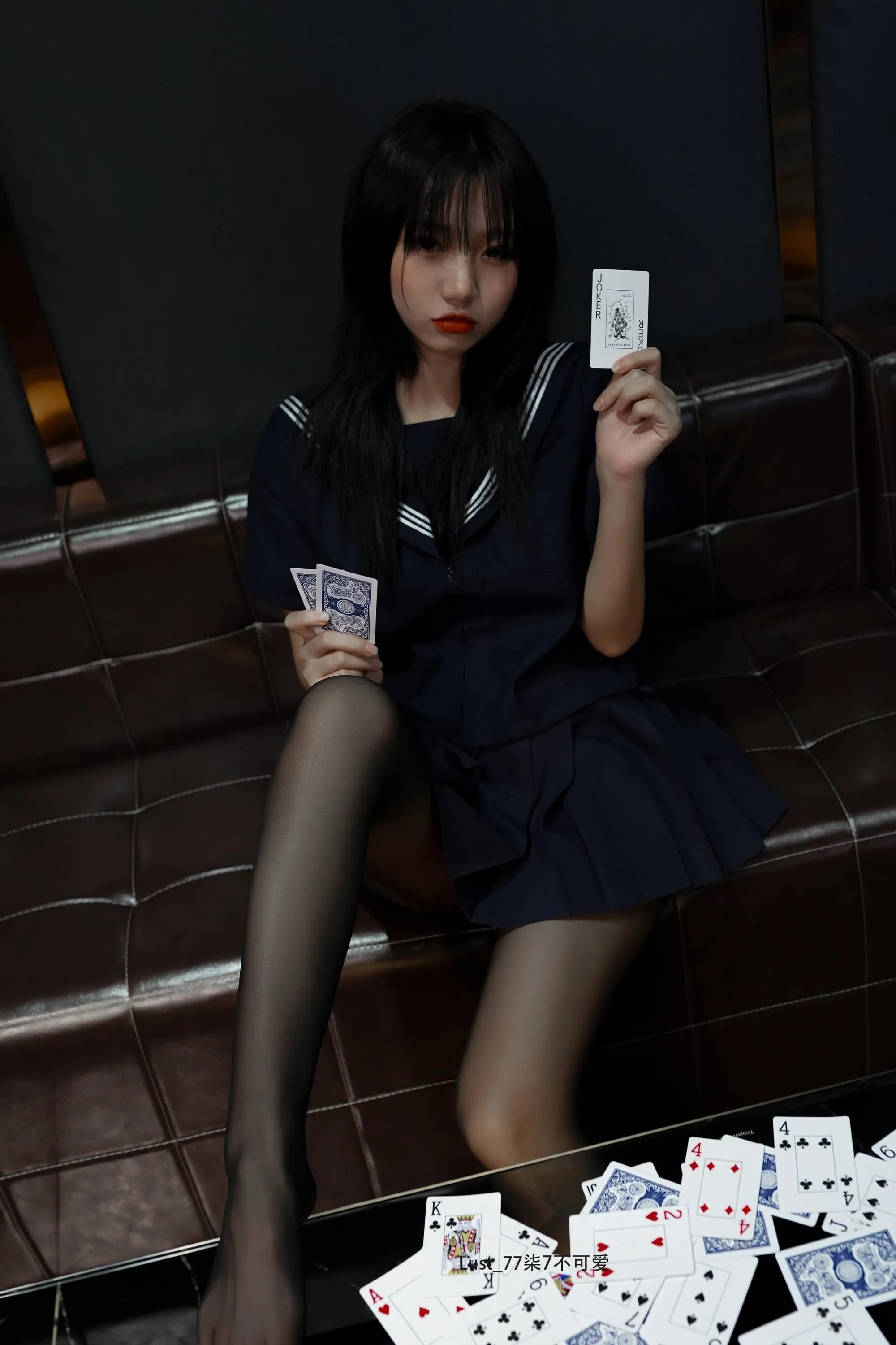 柒柒要乖额 – NO.030 反差JK少女 [182P]插图4